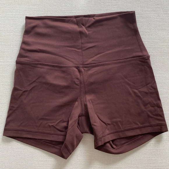 CRZ Yoga Butterluxe 3 3/4” Shorts Taupe Brown Size XS - Picture 2 of 6